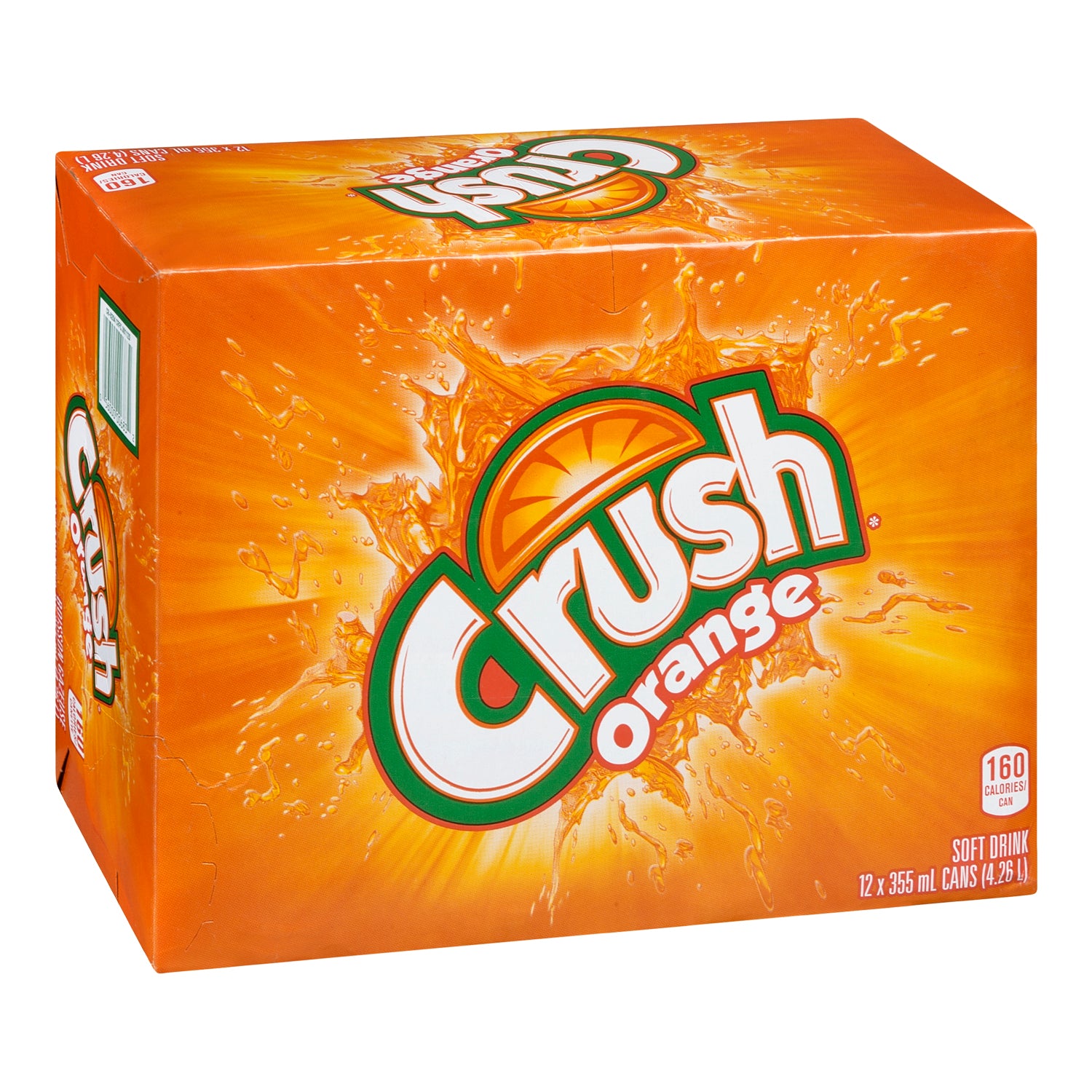 Crush Orange Soda 12x355ml [$0.99/ea]