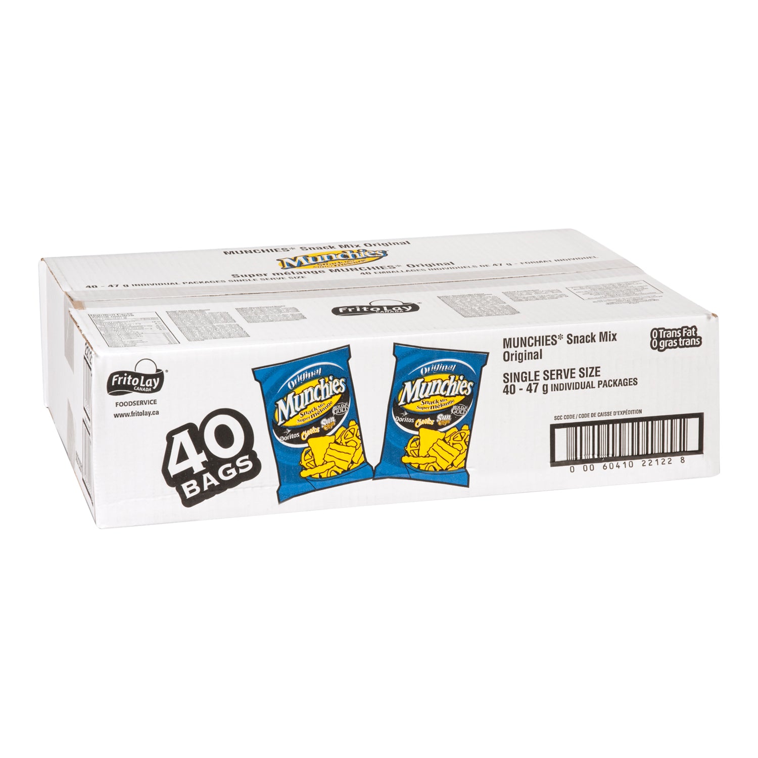 Munchies Original Snack Mix 40x47g [$0.99/ea]