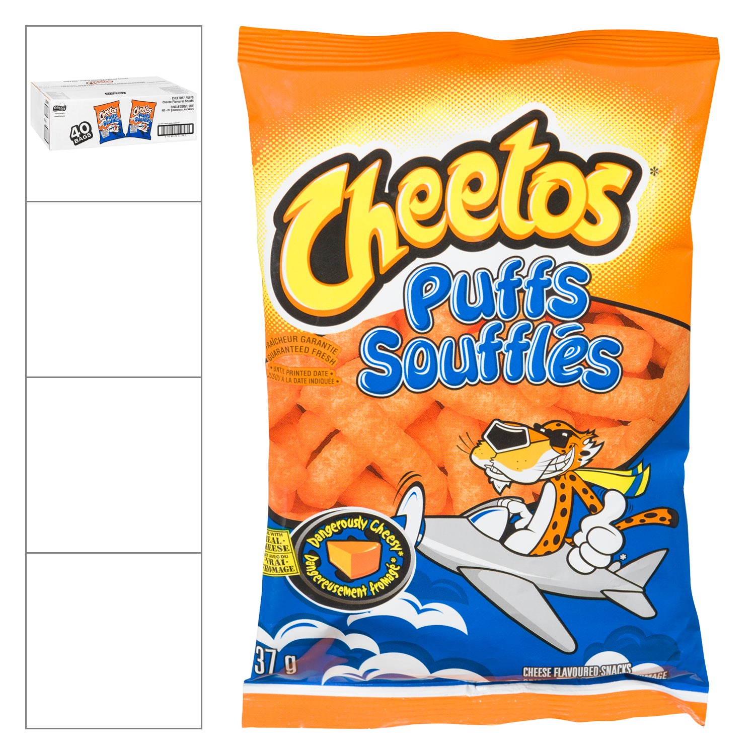 Cheetos Cheese Puffs 40x37g [$0.99/ea]