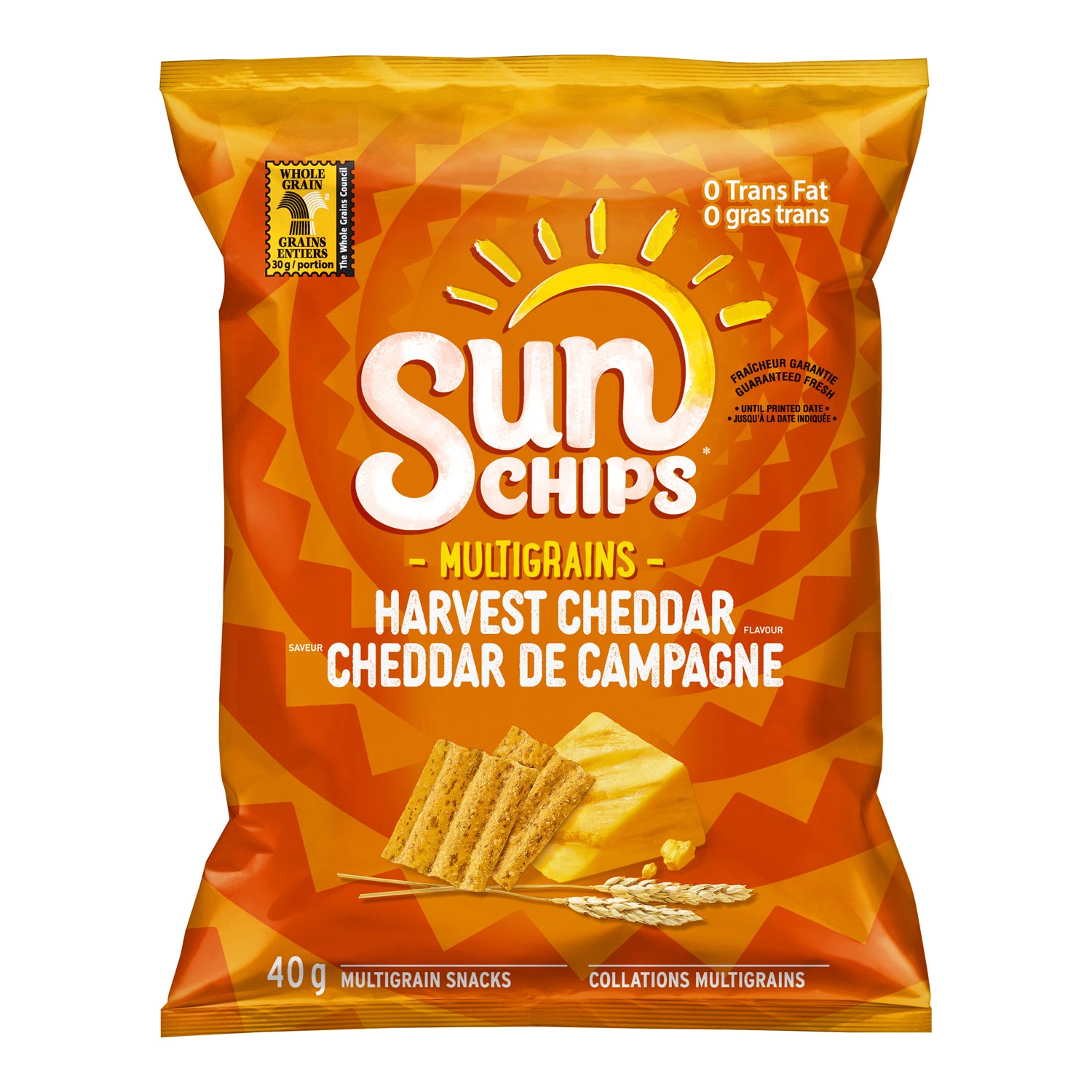 Sunchips Cheddar Cheese Pack 40x40g [$0.99/ea]