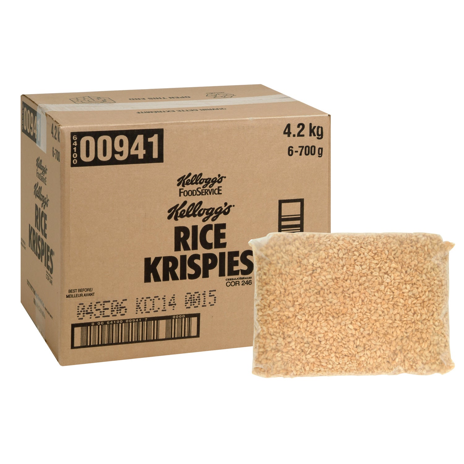 Kellogg's Rice Krispies Bulk Pack 6x700g [$0.46/serving]