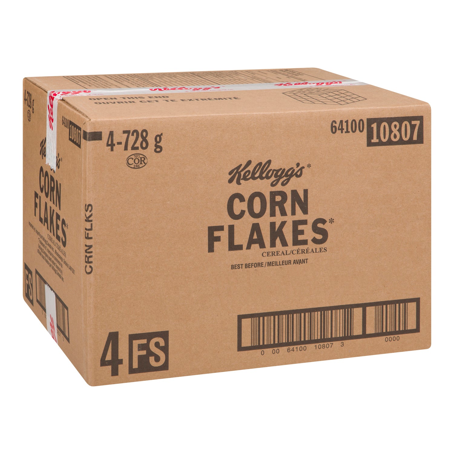 Kellogg's Corn Flakes Bulk Pack 4x728g [$0.23/serving]