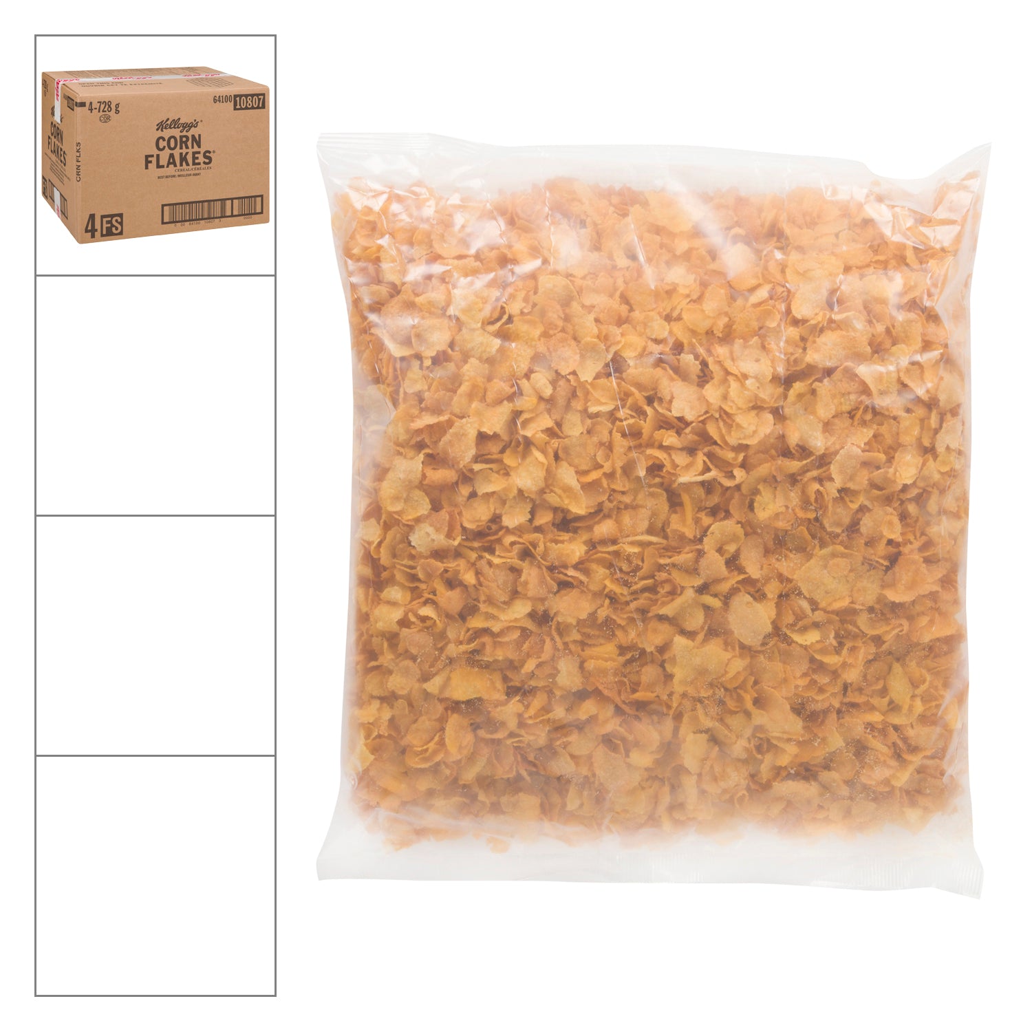 Kellogg's Corn Flakes Bulk Pack 4x728g [$0.23/serving]