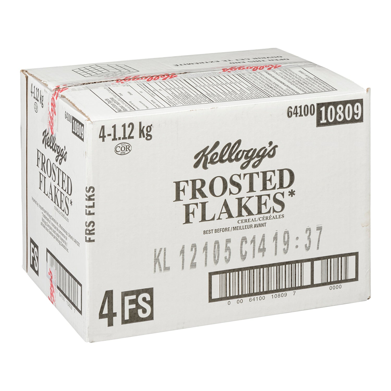 Kellogg's Bulk Pack Frosted Flakes 4x1120g [$0.33/serving]