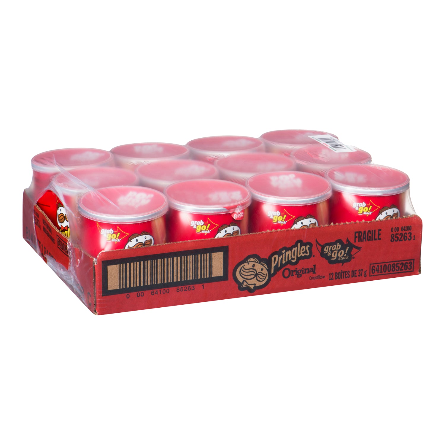 Pringle Original Potato Chips 12x37g [$1.16/ea]