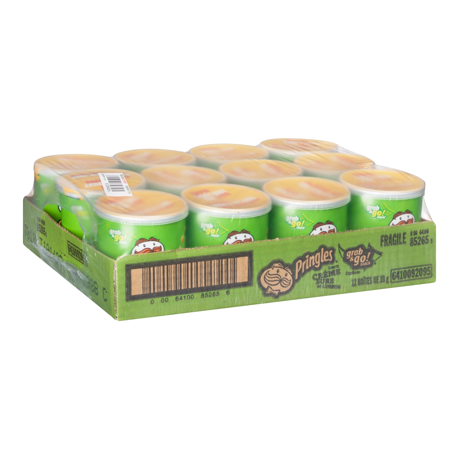 Pringle Sour Cream & Onion Potato Chips 12x39g [$1.24/ea]