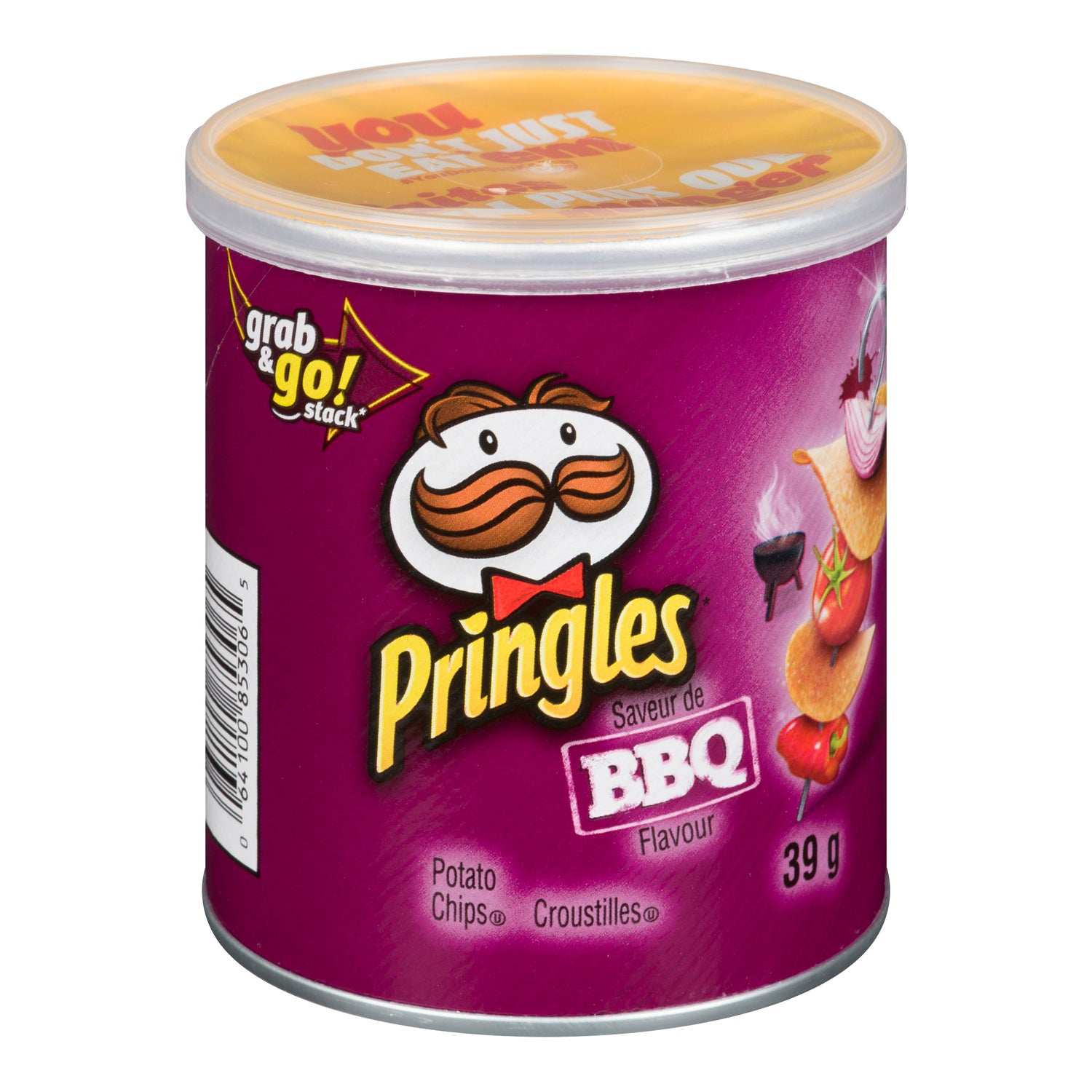 Pringle BBQ Potato Chips 12x39g [$1.24/ea]