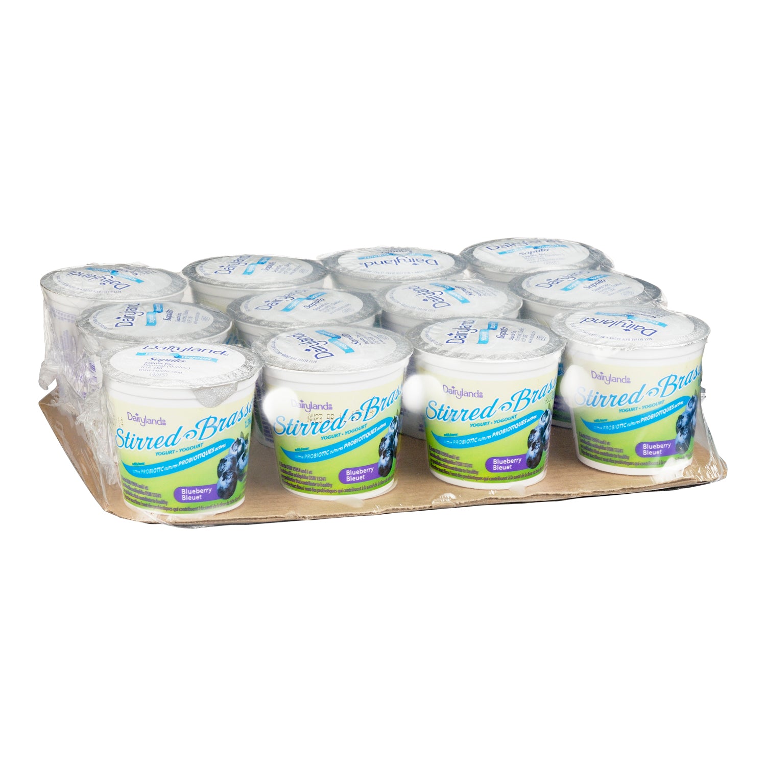 Dairyland Stirred Yogurt Blueberry 12x175g [$1.24/ea]