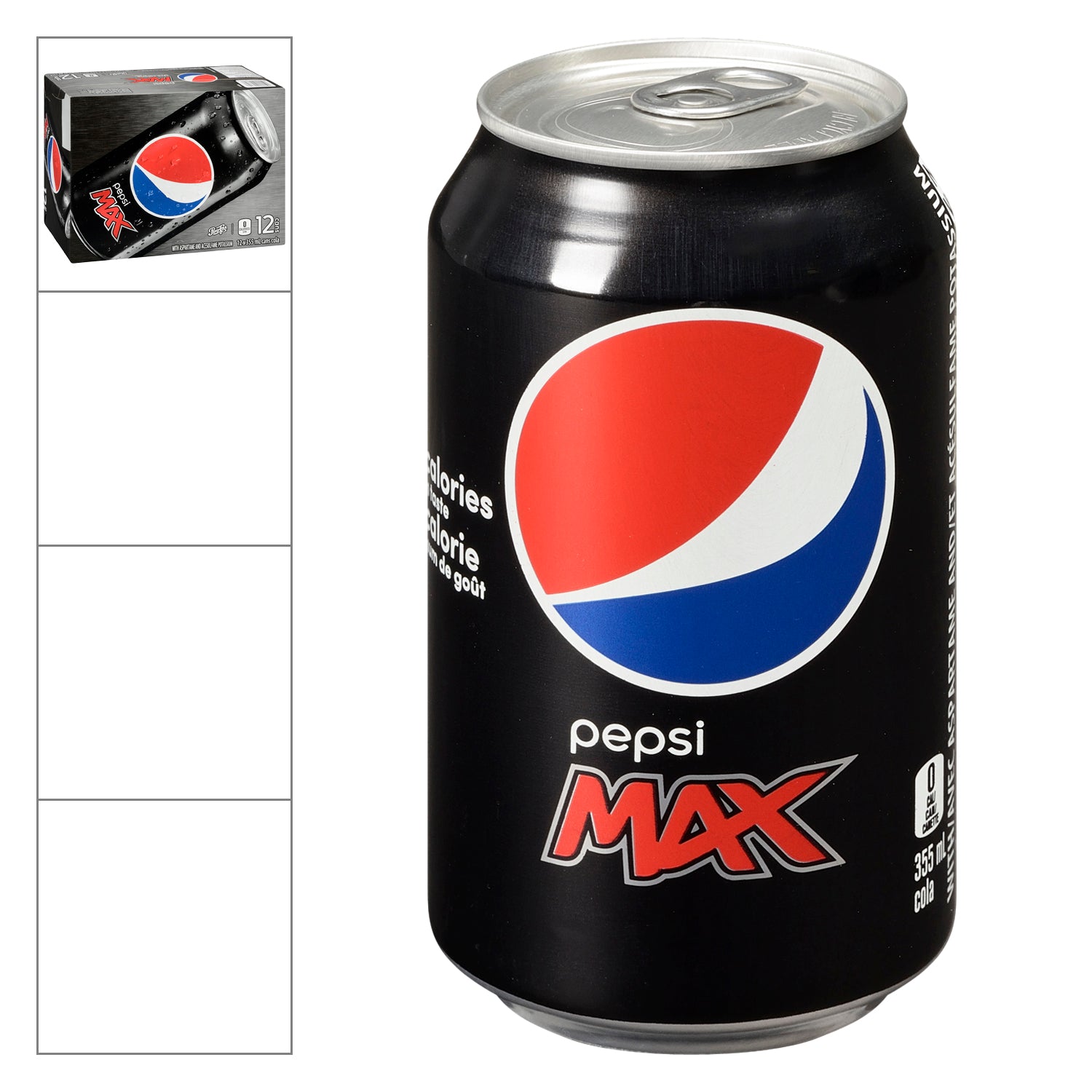 Pepsi Zero Sugar Free 12x355ml [$0.99/ea]