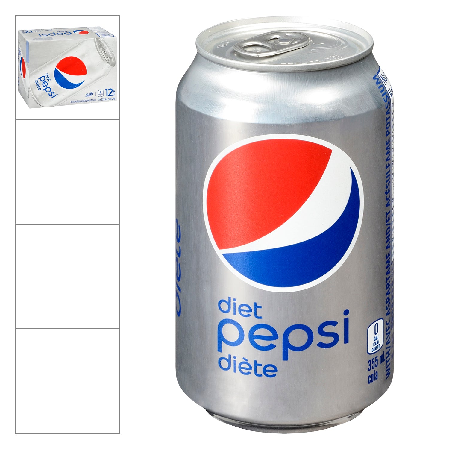 Diet Pepsi Cola 12x355ml [$0.99/ea]