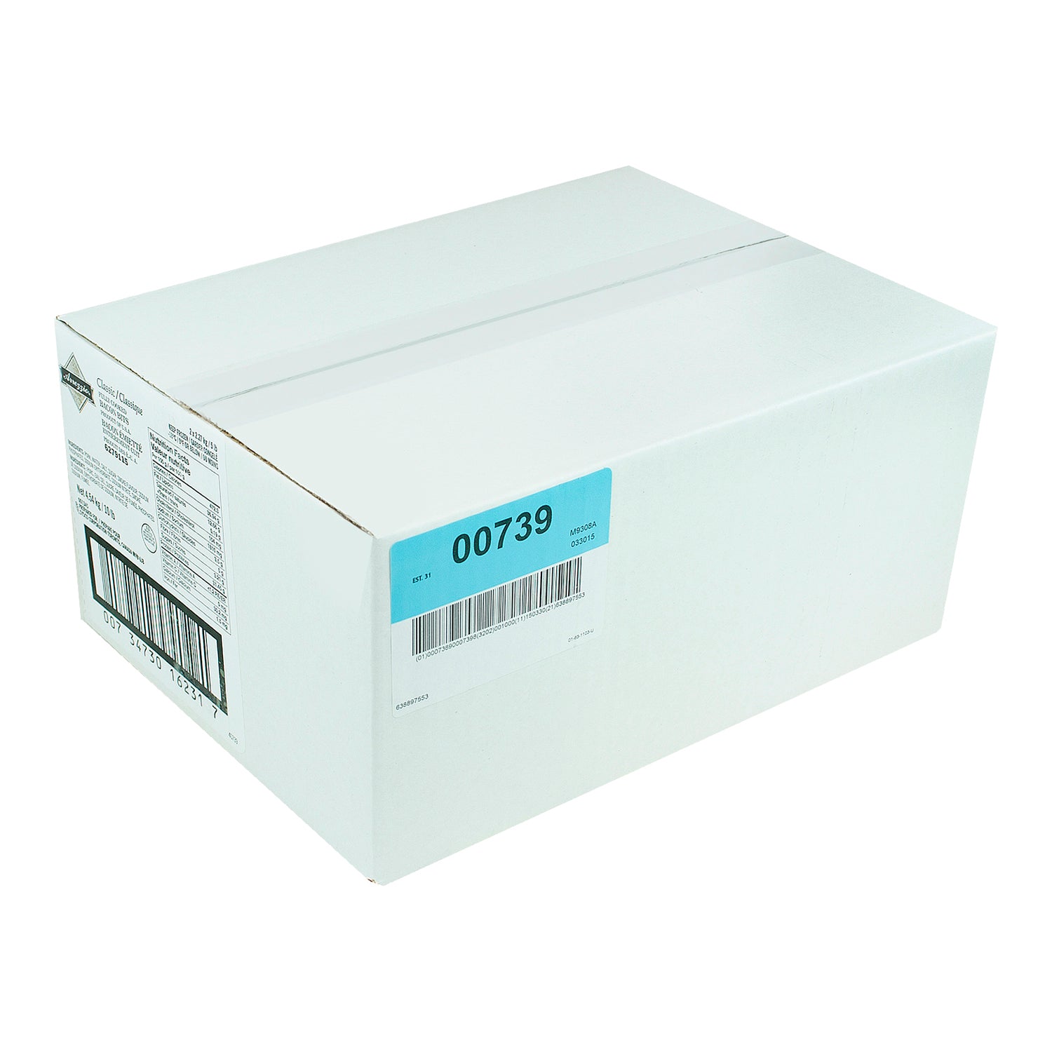 Arrezzio Classic Full Cooked Bacon Bits 2x2.27kg [$26.42/kg] [$11.98/lb]