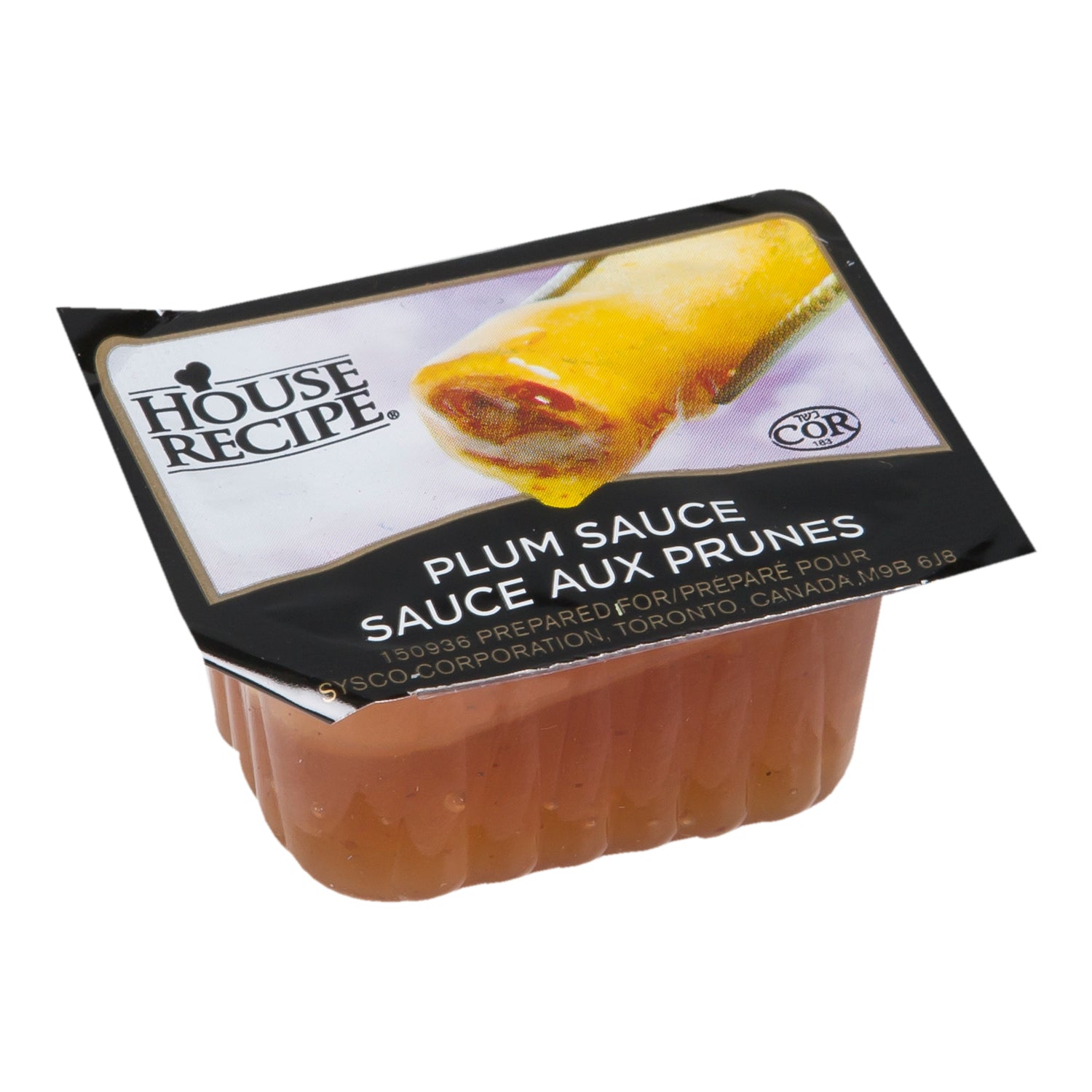 House Recipe Classic Plum Sauce Cup 100x28g [$0.23/ea]