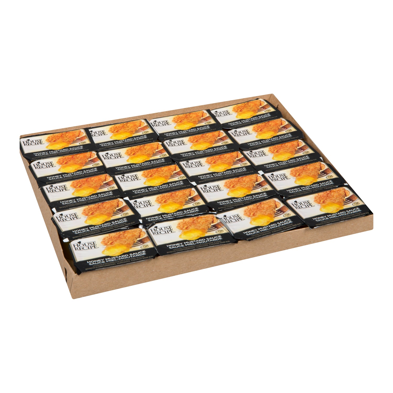House Recipe Classic Honey Mustard Sauce Cup 100x28g [$0.23/ea]