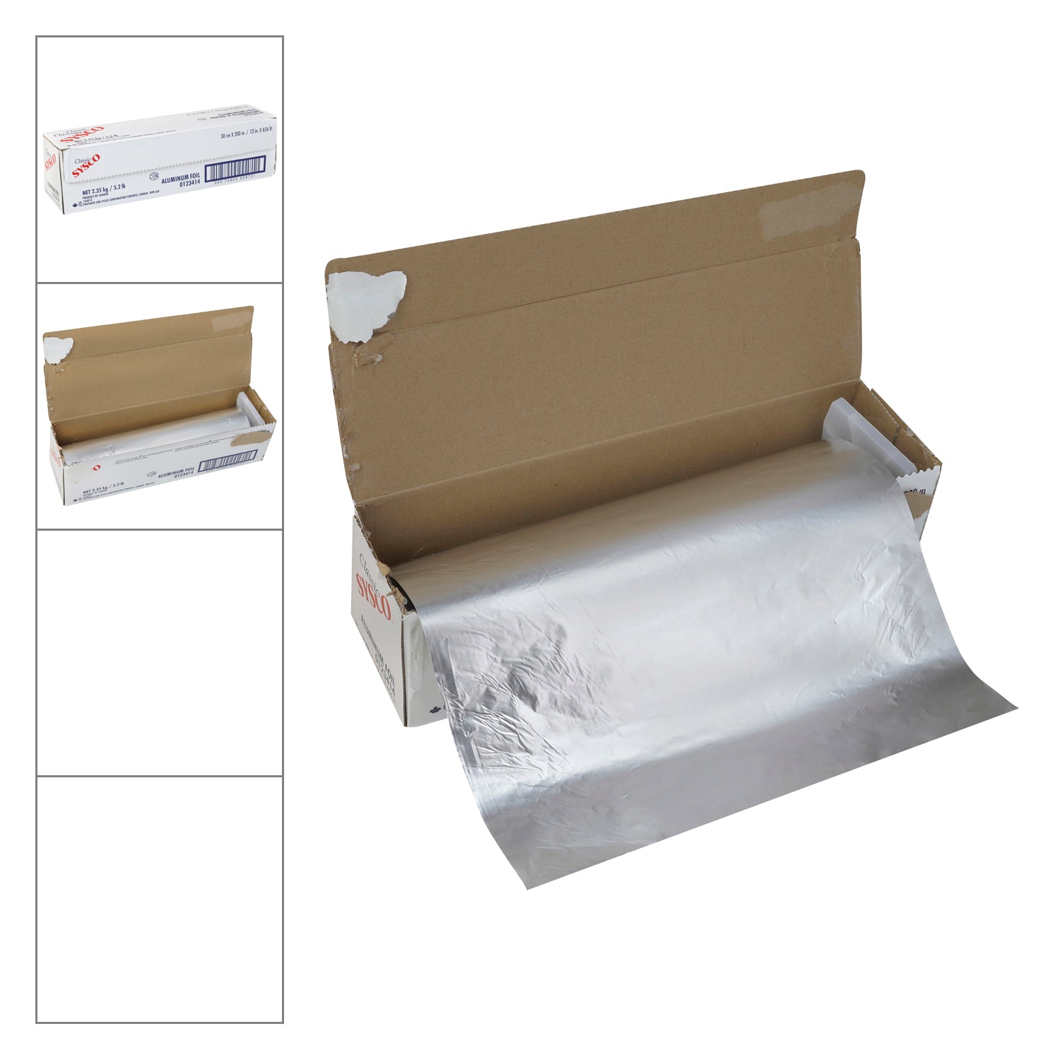 Sysco Classic Aluminum Foil 12""x 656ft [$0.10/ft]