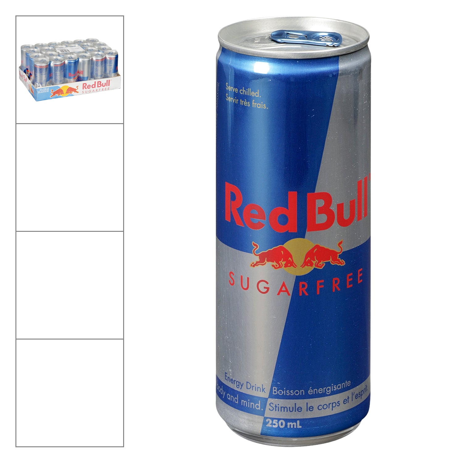 Red Bull Energy Drink Sugar Free 24x250ml [$2.49/ea]