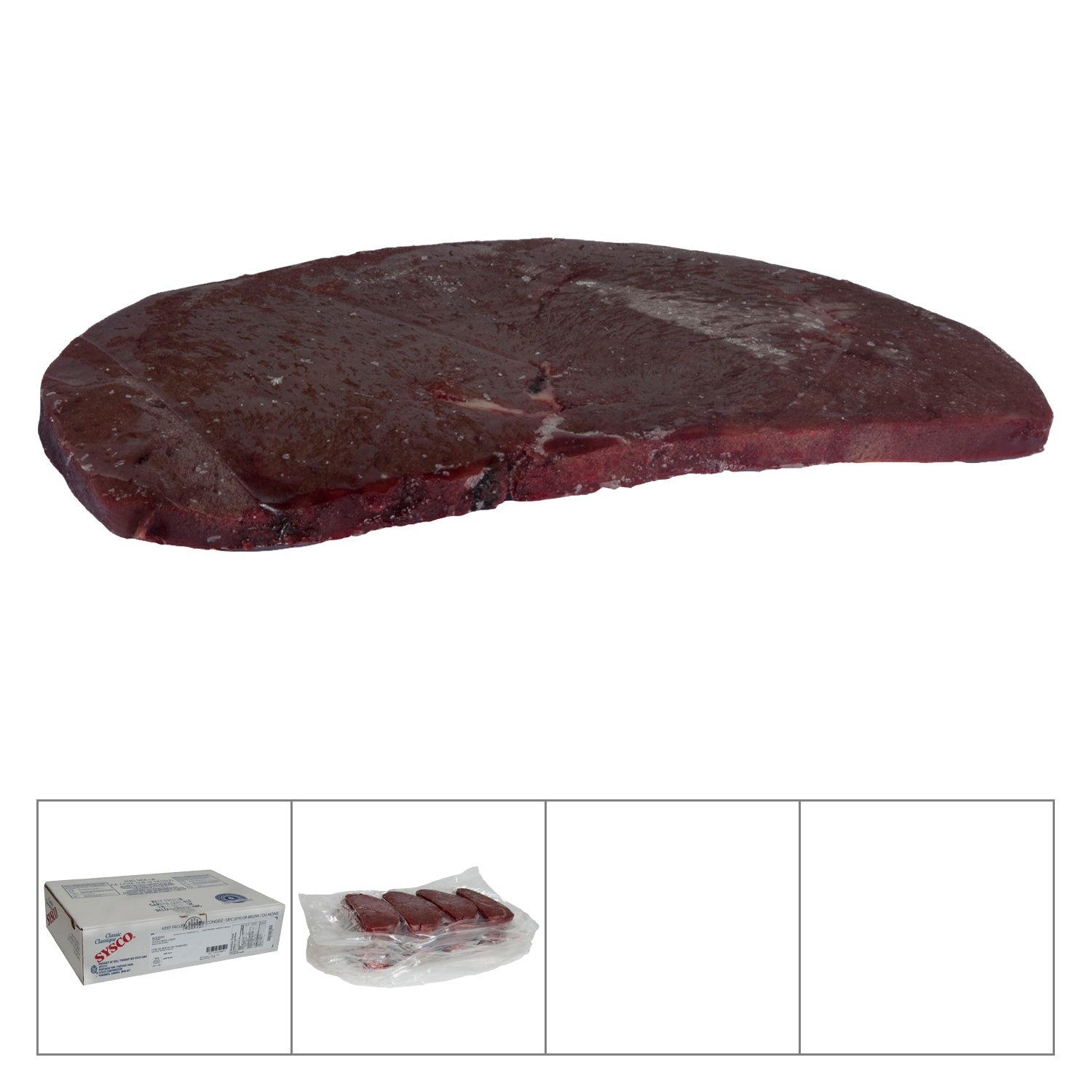 Sysco Classic Sliced Beef Liver 40x113g [$1.57/ea]