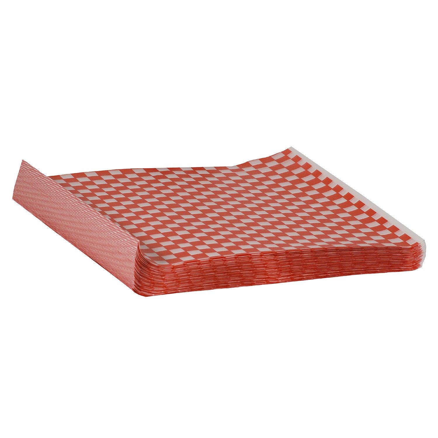 Sysco Classic Red Check Basket Liners 12""x12"" 2000ct [$0.04/ea]