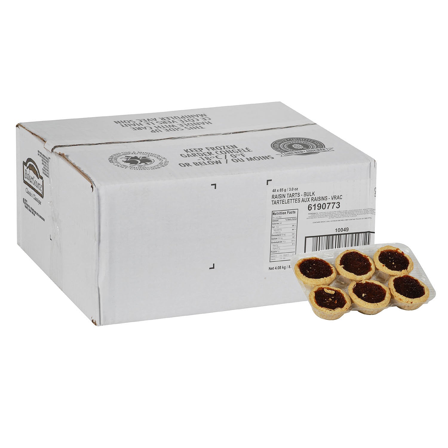 Baker's Source Classic Butter Tarts 48ct [$1.24/ea]