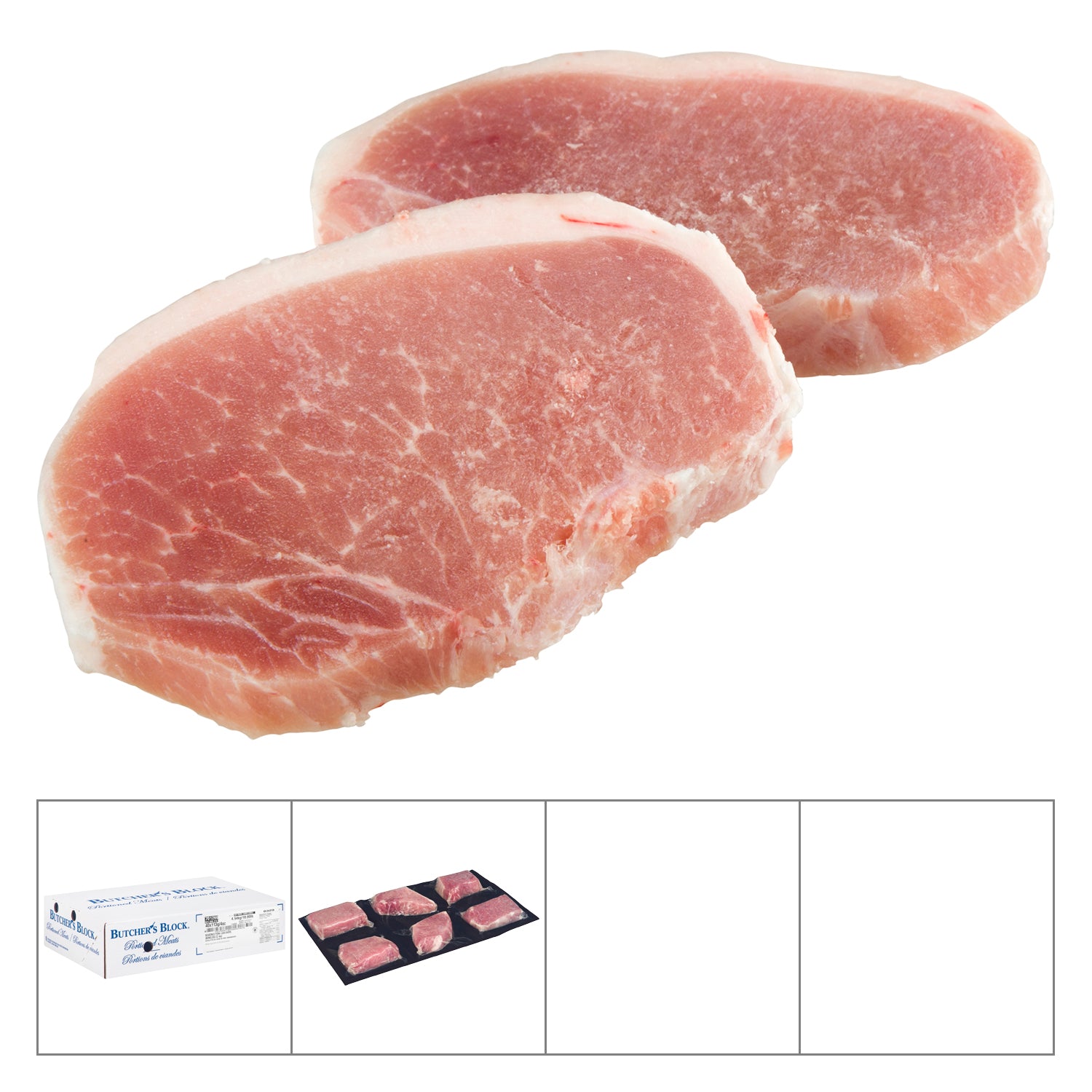 Buckhead Pride Boneless Center Cut Pork Chops 40x113g [$2.61/ea]