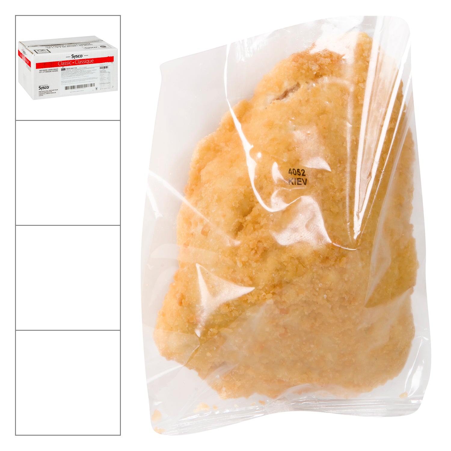 Sysco Classic Stuffed Kiev Chicken Breasts 24x113g [$2.08/ea]