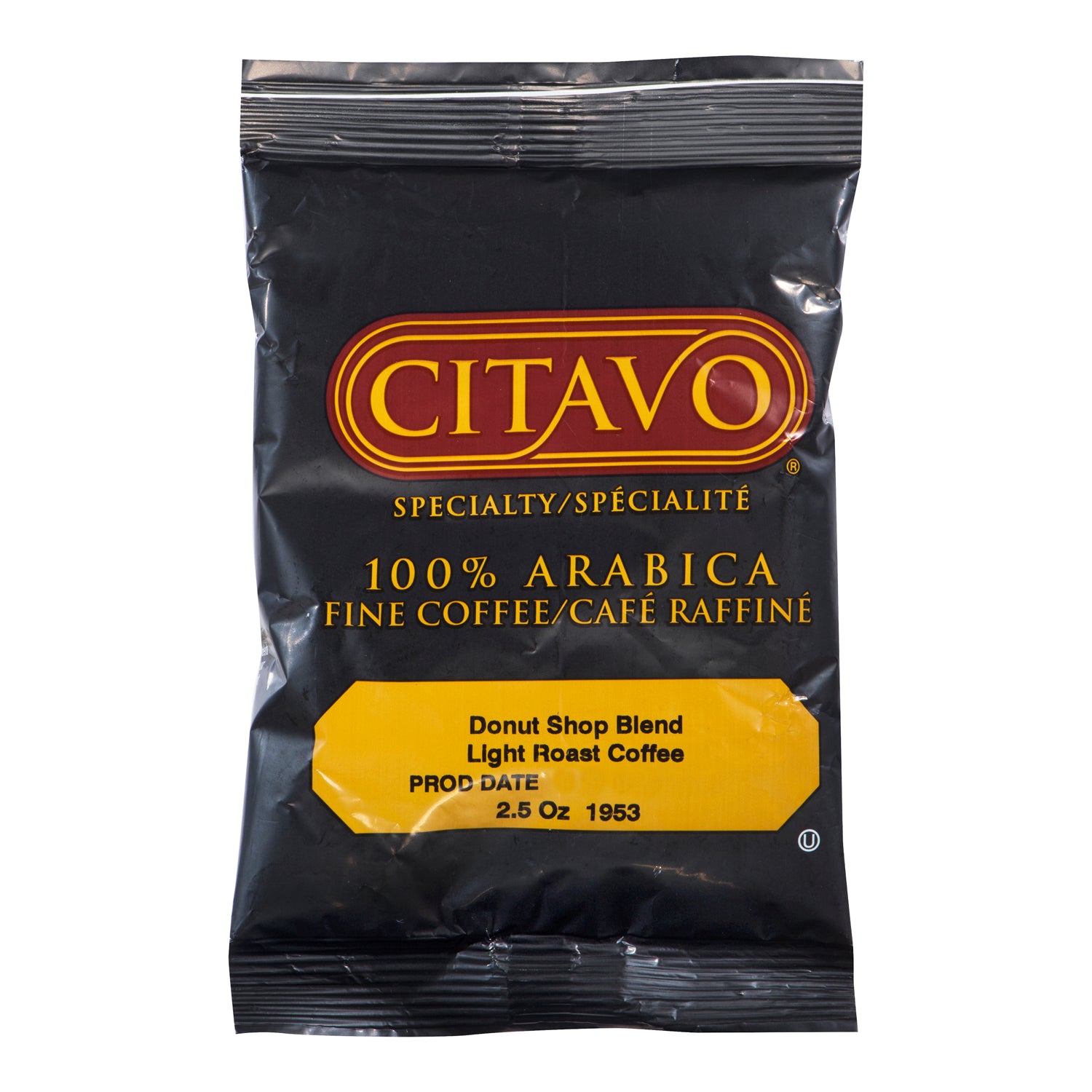 Citavo Donut Shop Blend Ground Coffee 48x2.5oz [$2.08/ea]