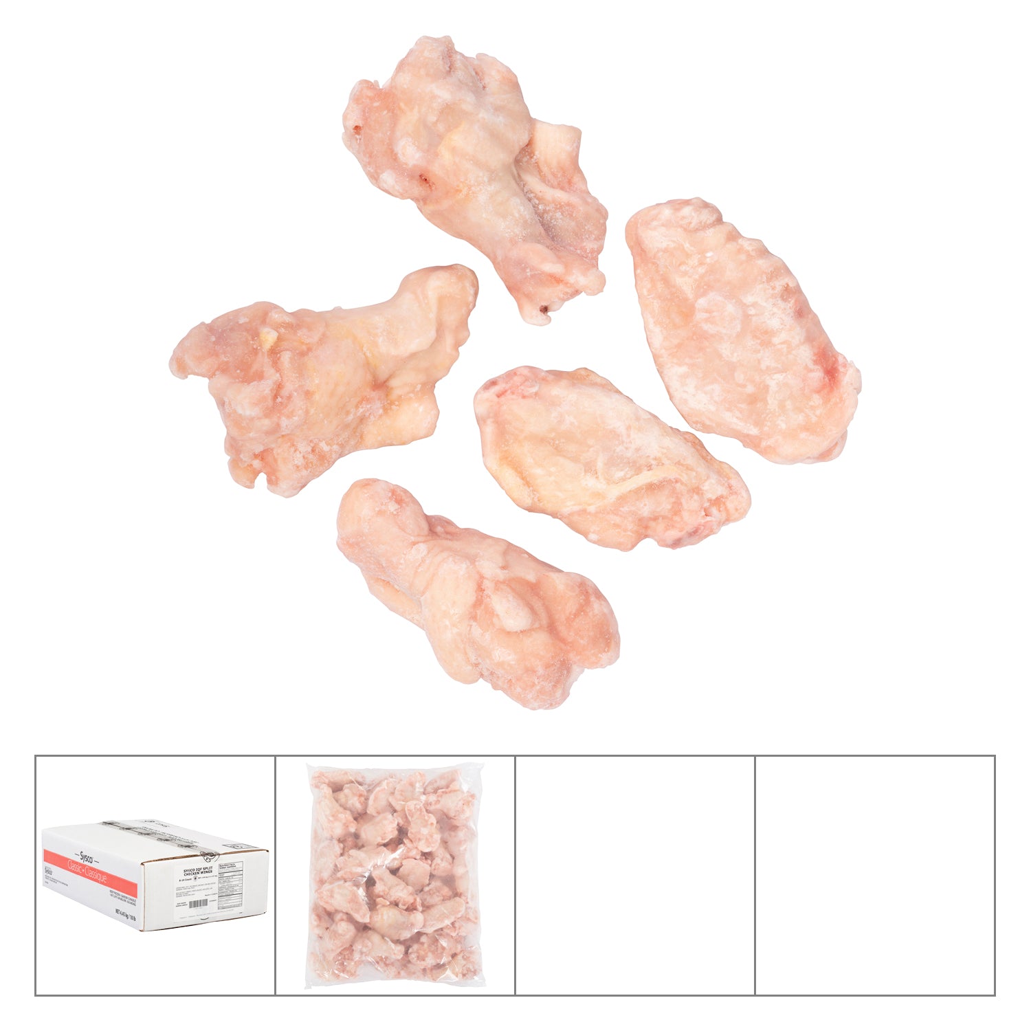 Sysco Classic Chicken Wings 2x 2.27kg [$8.80/kg] [$3.99/lb]