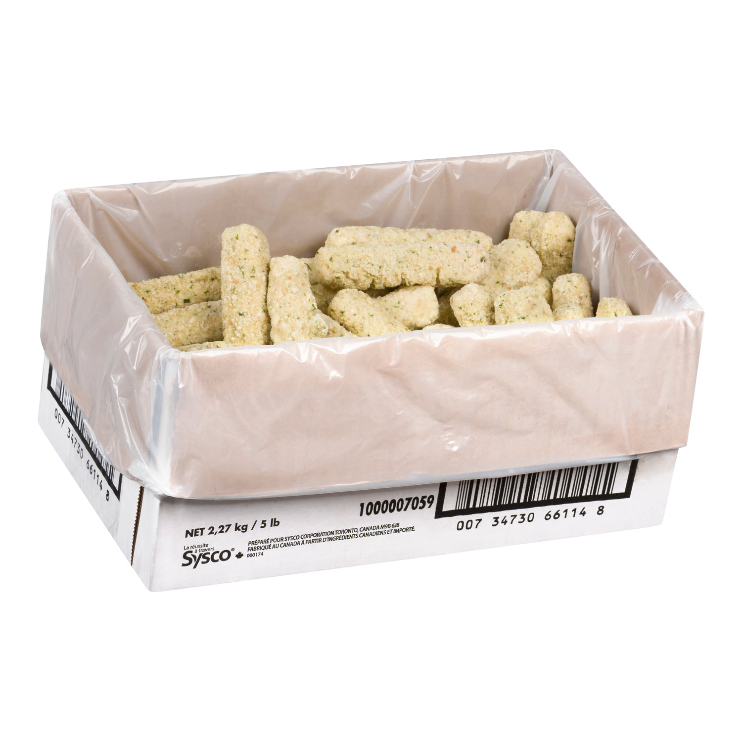 Sysco Imperial Mozzarella Sticks 2.27kg [$0.66/pieces]