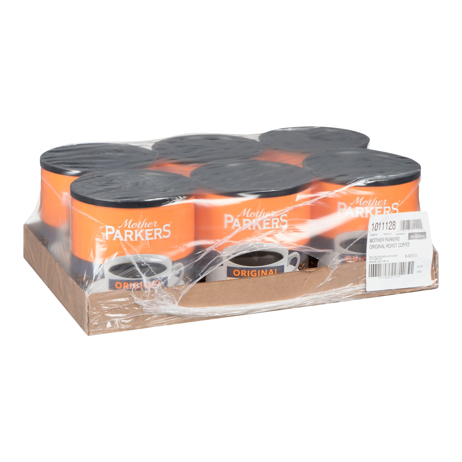 Mother Parkers Original Ground Coffee 6x925g [$19.49/ea]