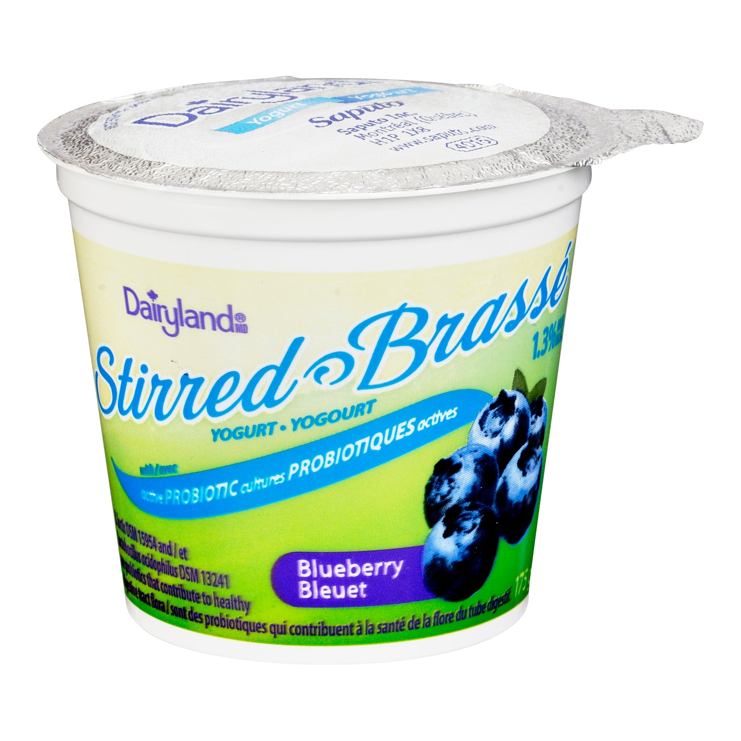 Dairyland Stirred Yogurt Blueberry 12x175g [$0.99/ea]