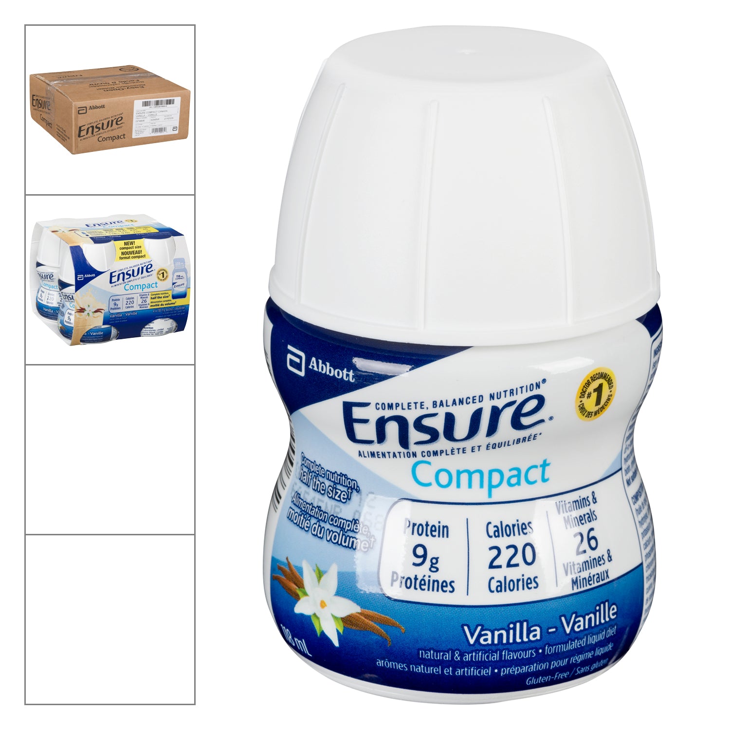 Ensure Compact Vanilla 16x118ml [$2.68/ea]