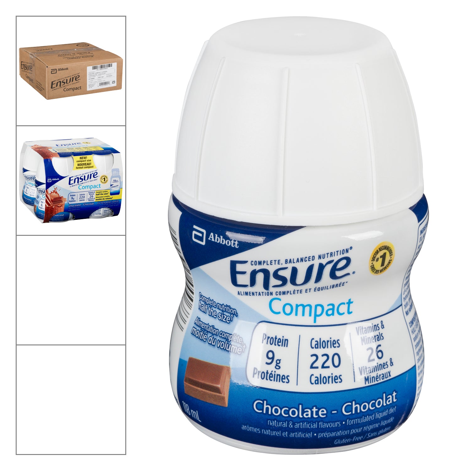 Ensure Compact Chocolate 16x118ml [$3.12/ea]