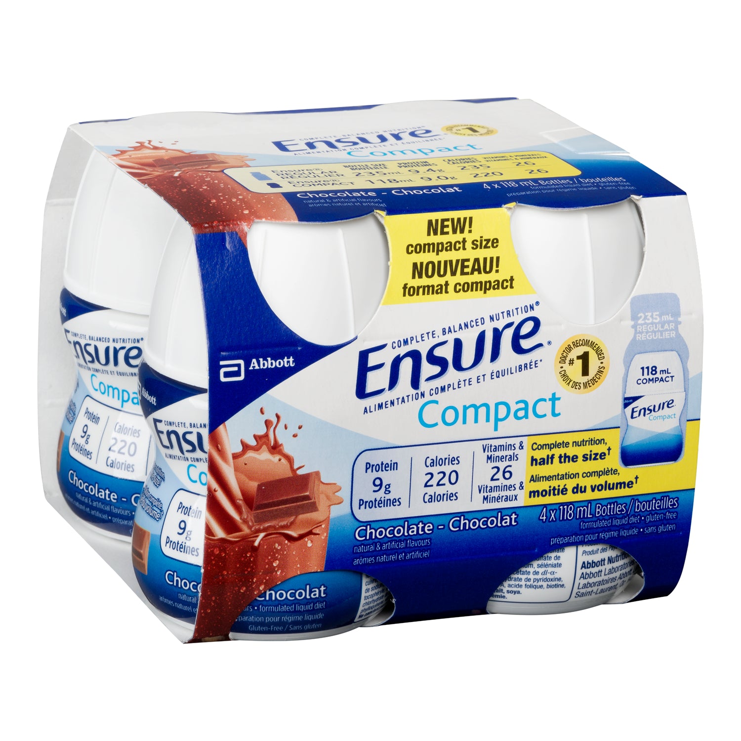 Ensure Compact Chocolate 16x118ml [$3.12/ea]