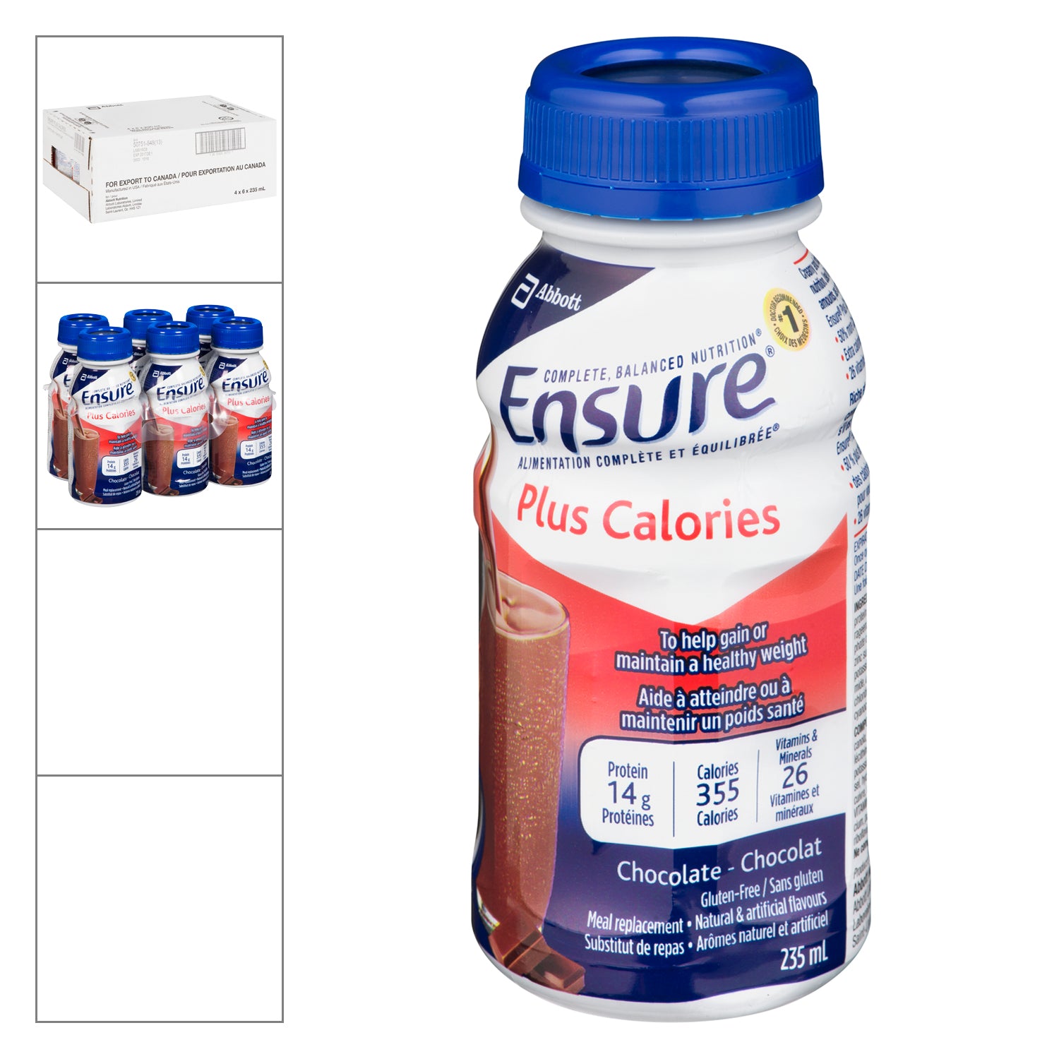 Ensure Chocolate with Calcium 24x235ml [$2.91/ea]