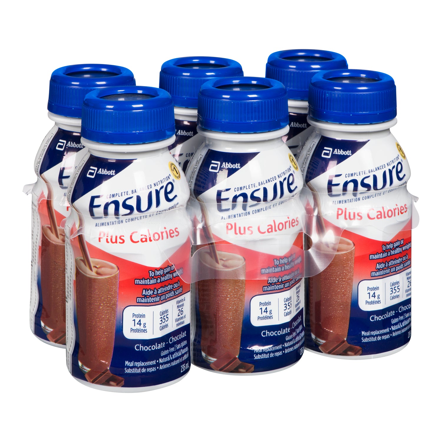 Ensure Chocolate with Calcium 24x235ml [$2.91/ea]