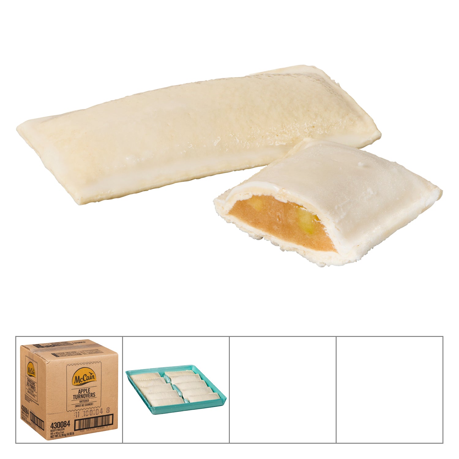 McCain Apple Turnovers 80ct [$0.62/ea]