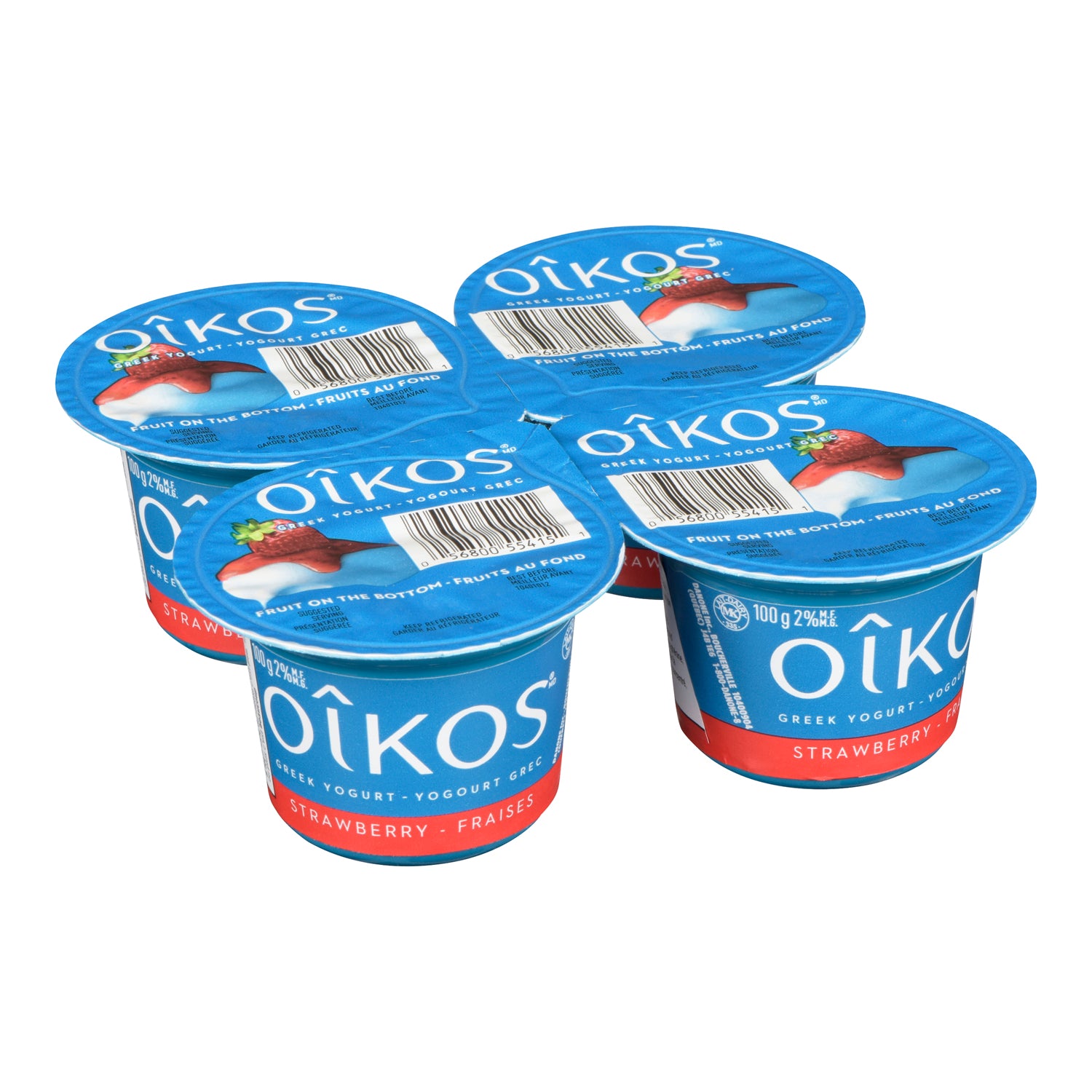 Oikos Greek Yogurt  Strawberry24x100g [$0.83/ea]