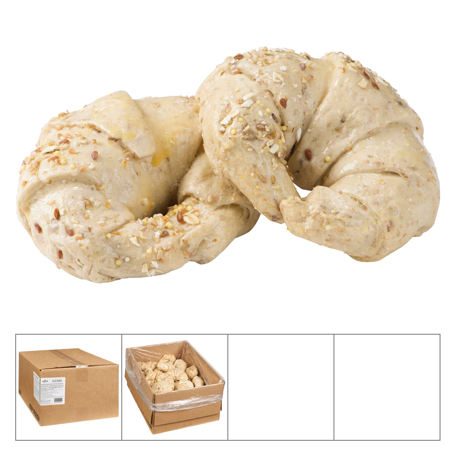 Bridor RTB Multi Grain Butter Croissant 54x99gr [$1.29/ea]