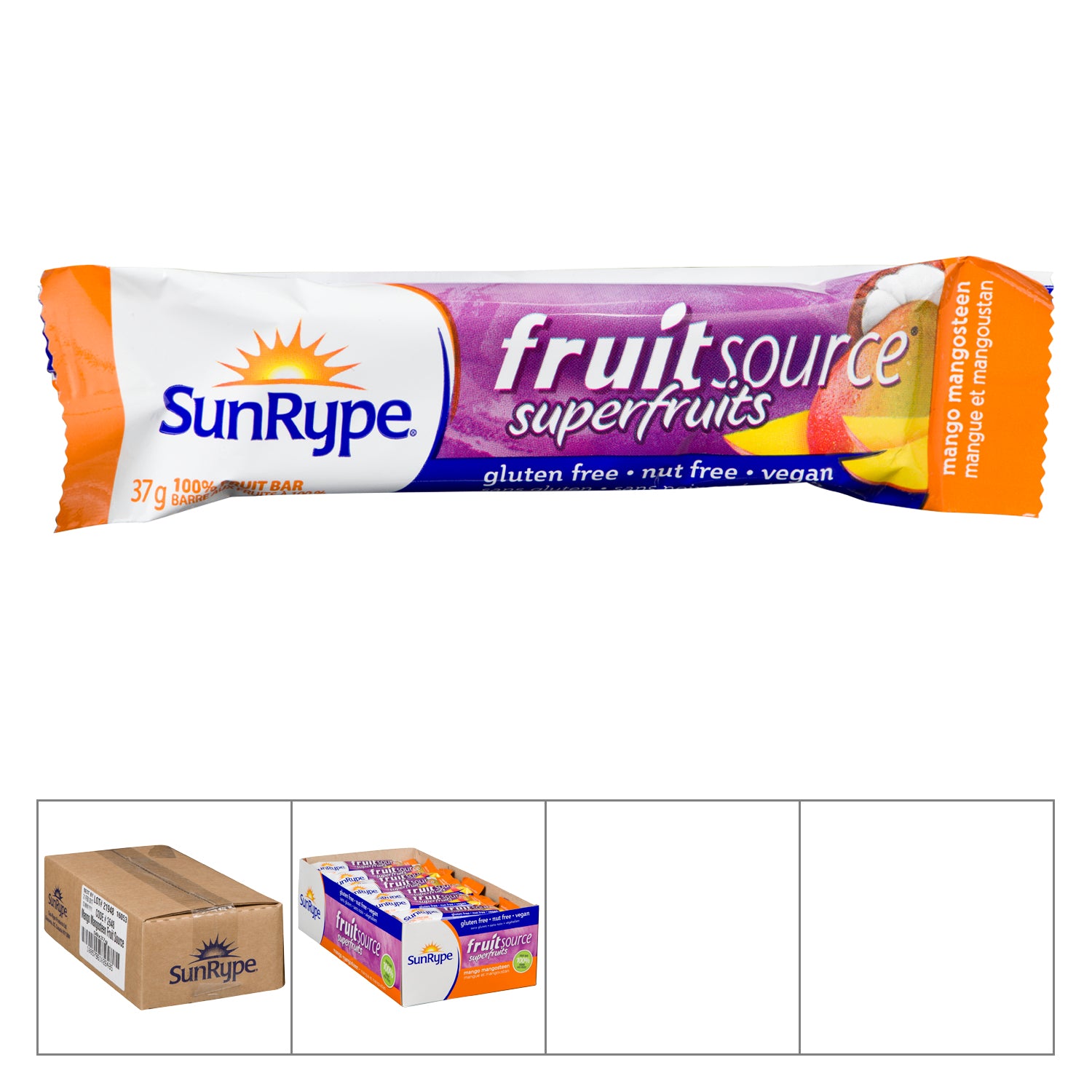 Sunrype Fruit Source 100% Fruit Bar 50x37g [$1.07/ea]