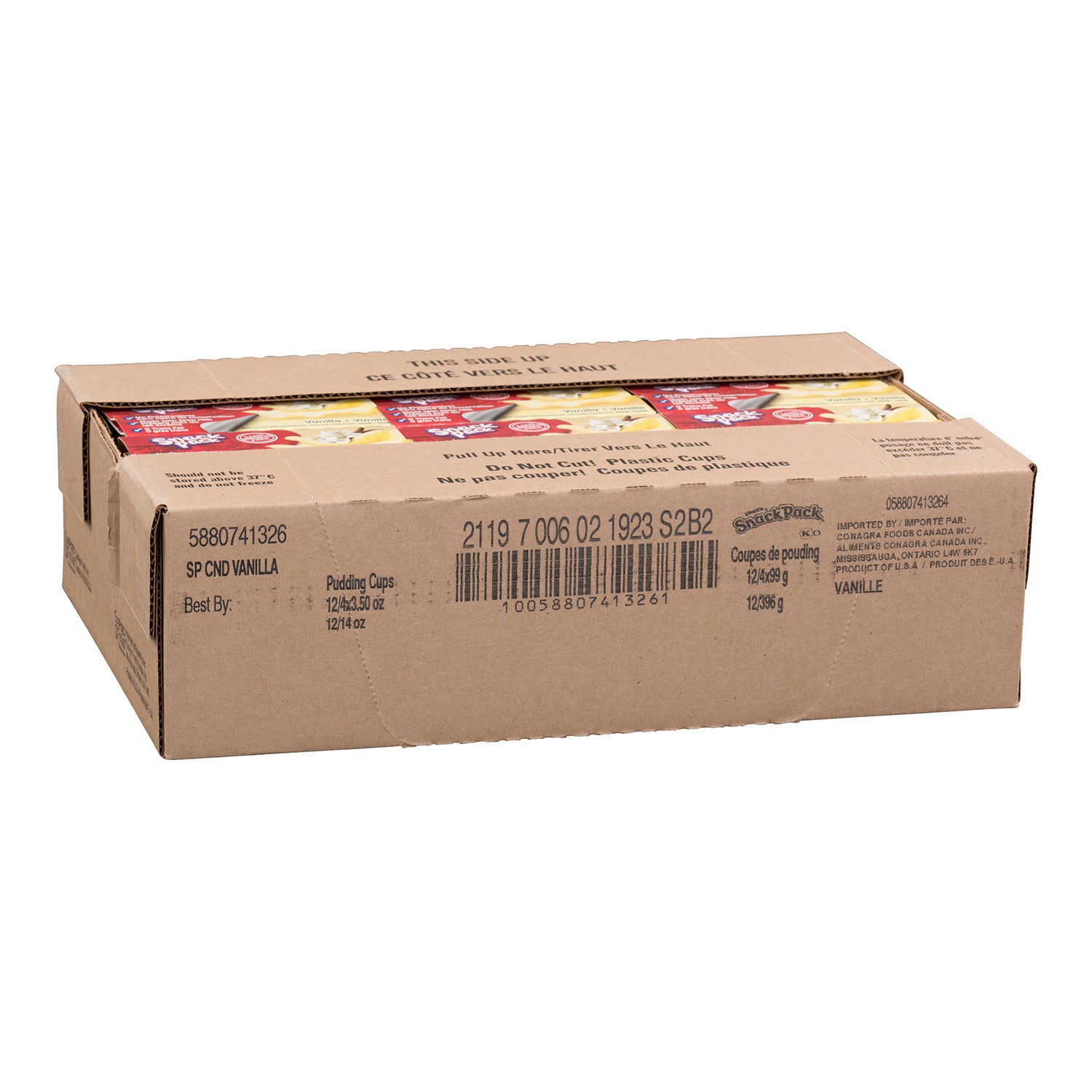 Snack Pack Vanilla Pudding 48x99g [$0.77/ea]