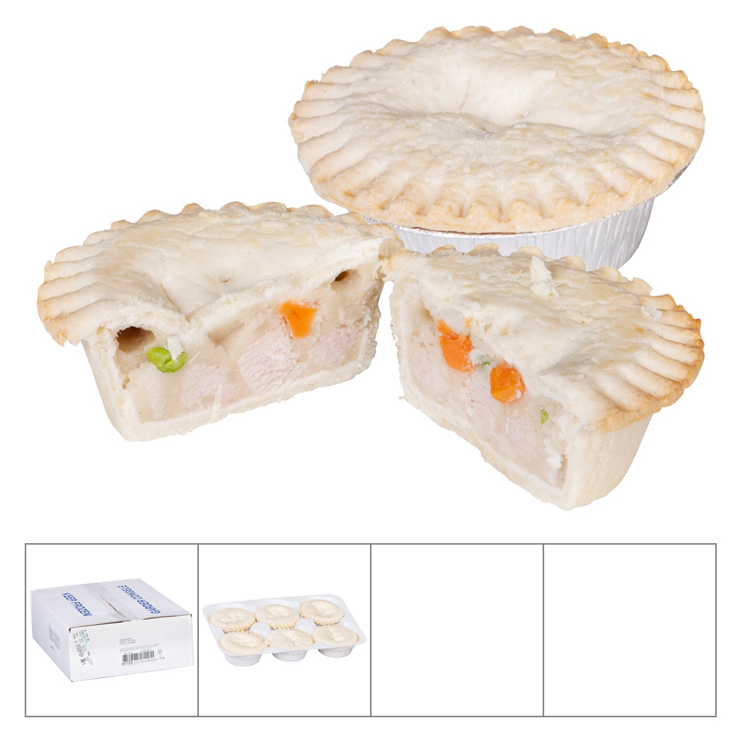 Schneiders Turkey Pot Pie 35x125g [$1.66/ea]