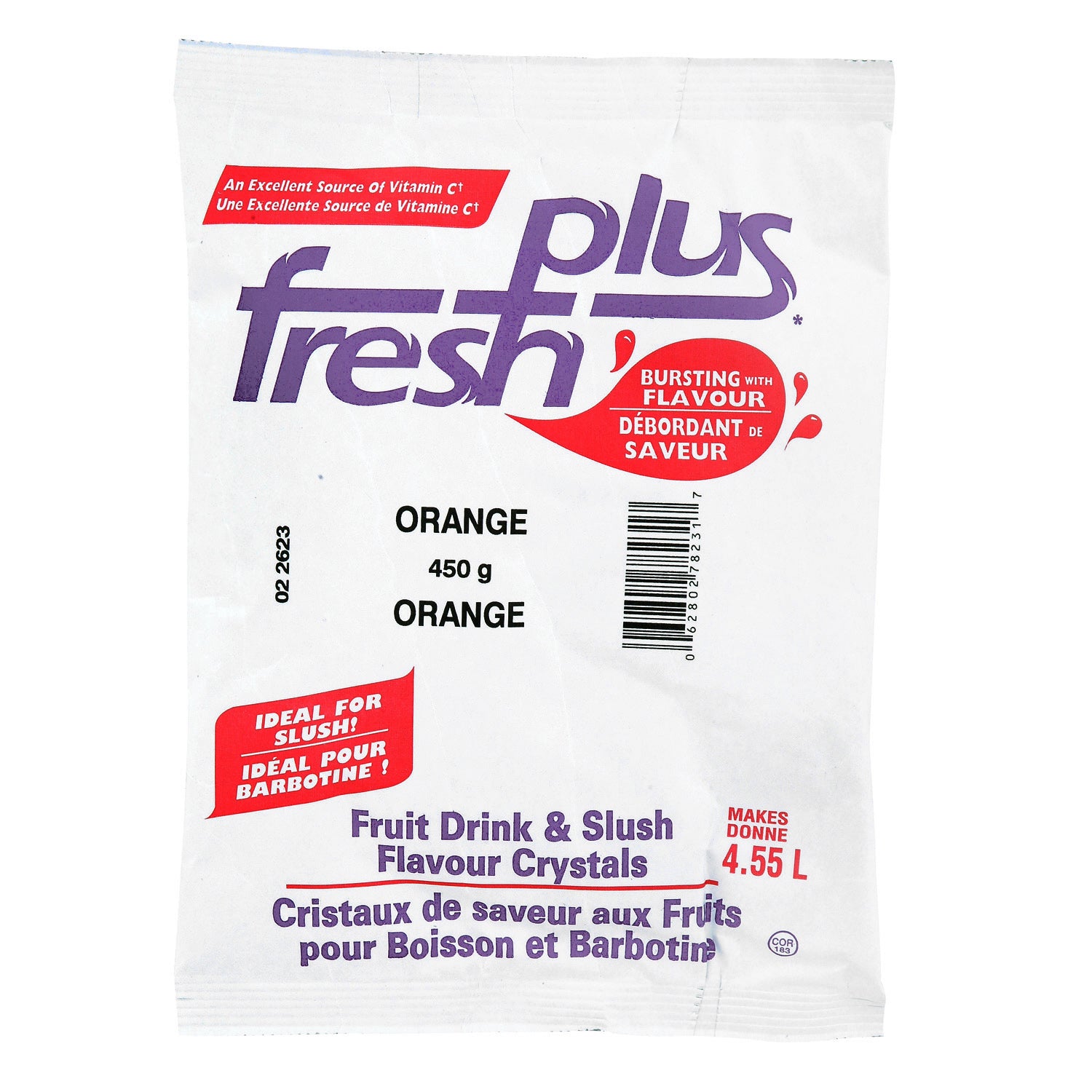 Fresh Plus Orange Flavour Drink Mix12x450g [$2.91/ea]