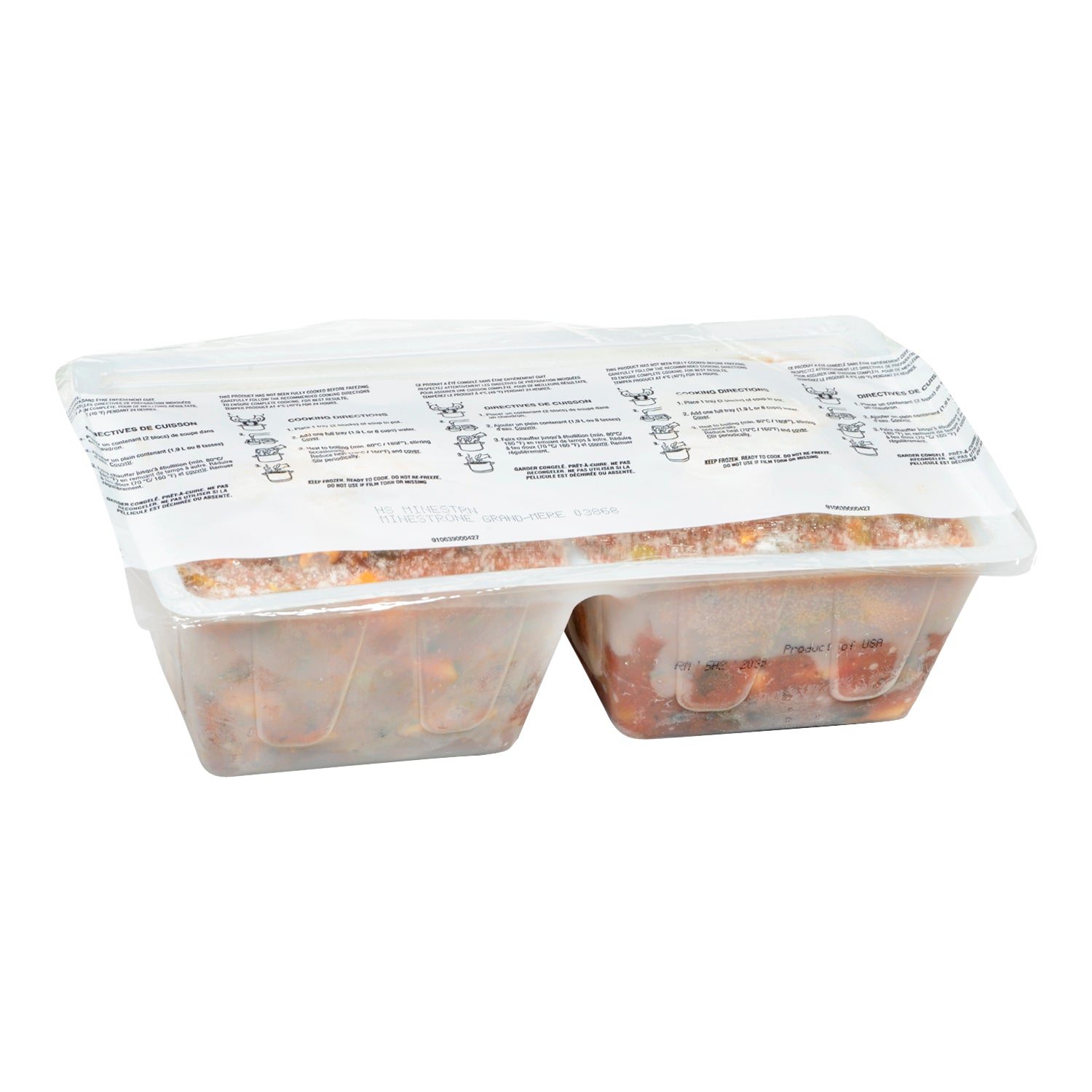 Campbell's Homestyle Minestrone Soup 3x1.81kg [$0.31/serving]