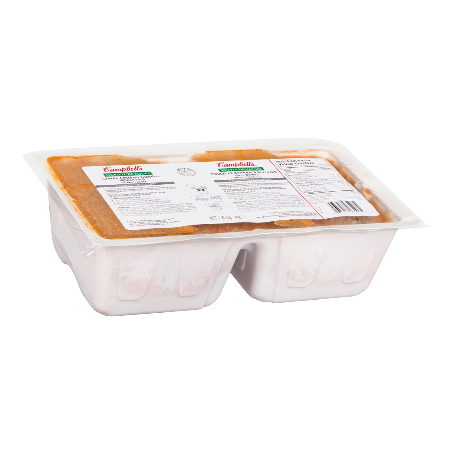 Campbell's Chicken Creole Gumbo Soup 3x1.81kg [$0.29/serving]