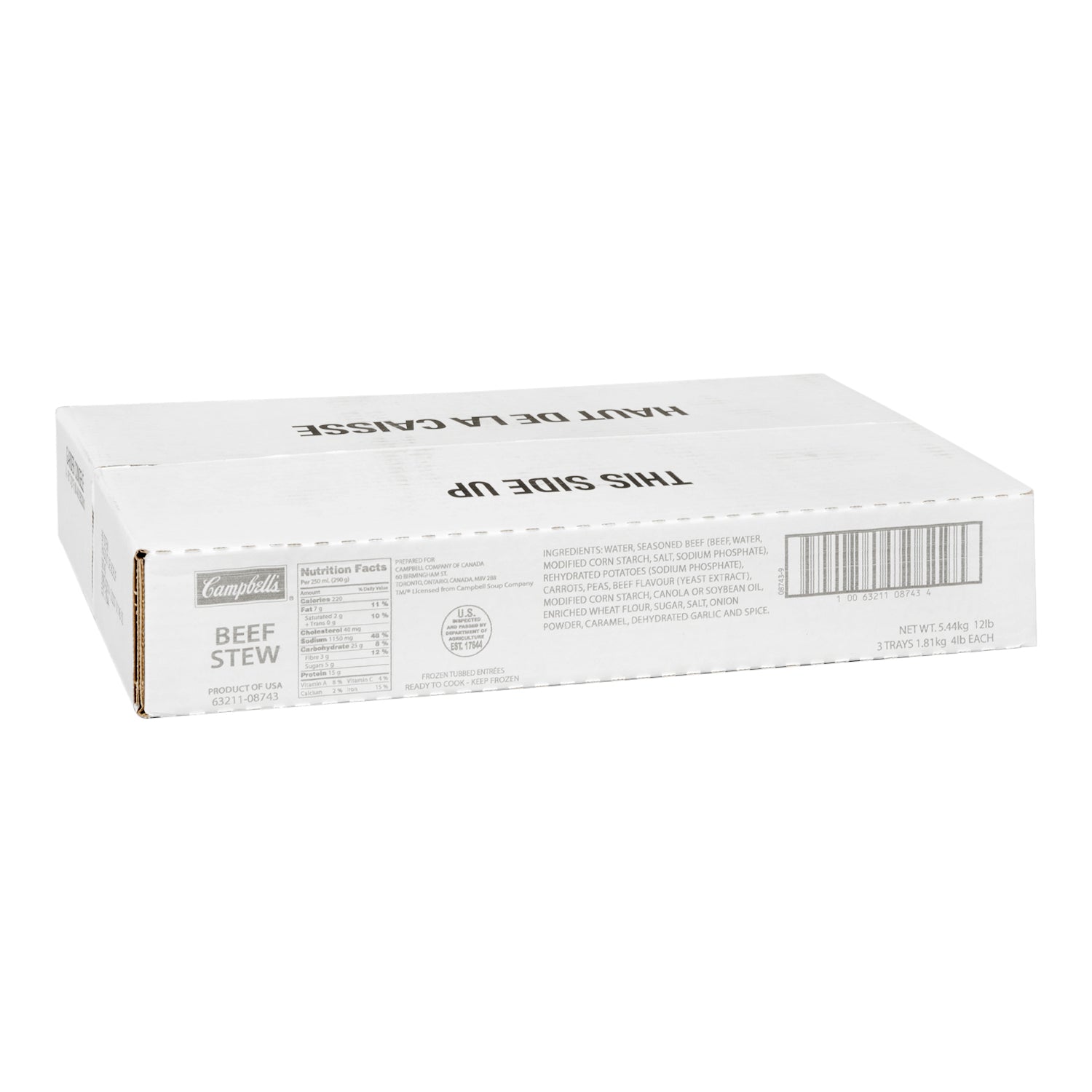 Campbell's Beef Stew 3x1.81kg [$3.13/serving]