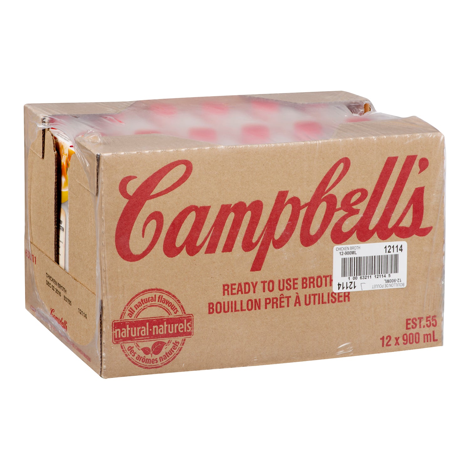 Campbell's Chicken Broth 12x900ml [$3.33/ea]
