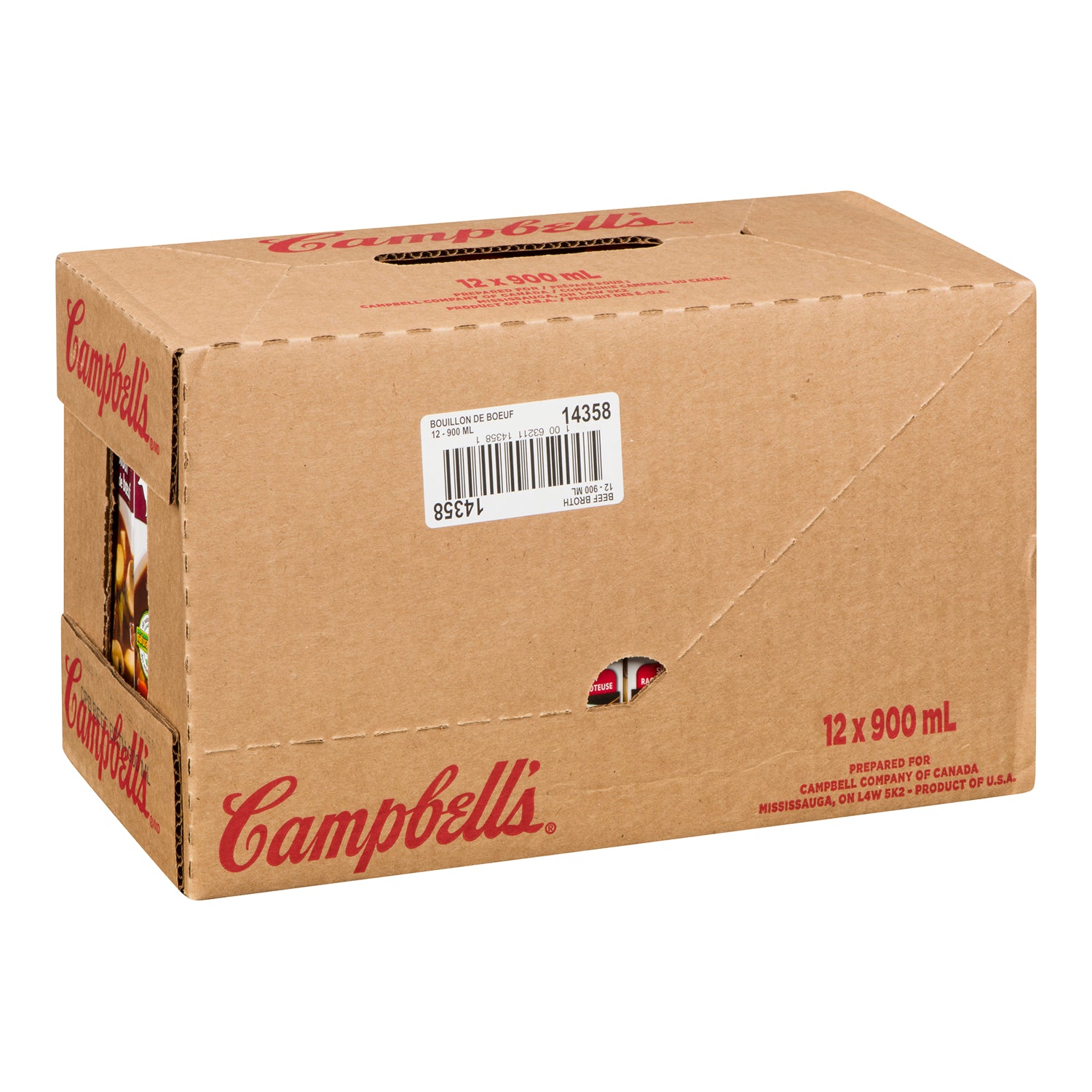 Campbell's Beef Broth 12x900ml [$3.33/ea]