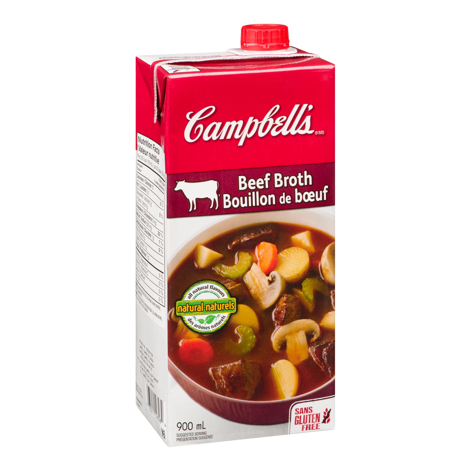 Campbell's Beef Broth 12x900ml [$3.33/ea]