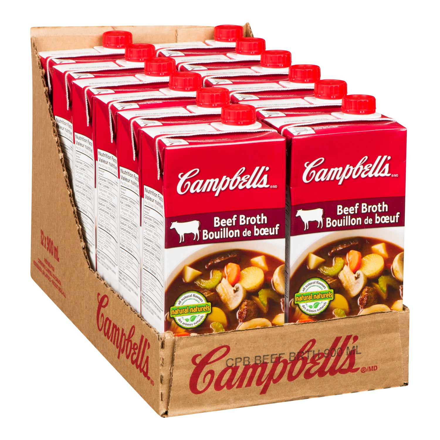 Campbell's Beef Broth 12x900ml [$3.33/ea]