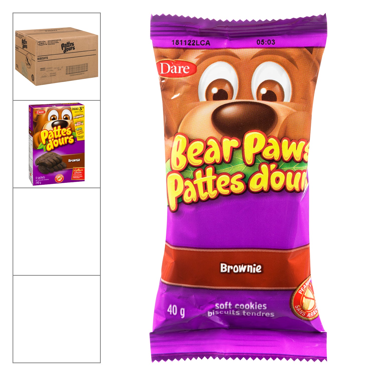 Bearpaw Brownie 12x240g [$5.33/ea]