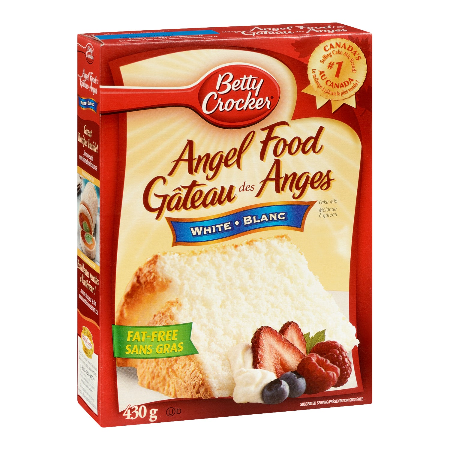 Betty Crocker Angel Food Cake Mix 12x430g [$4.16/ea]